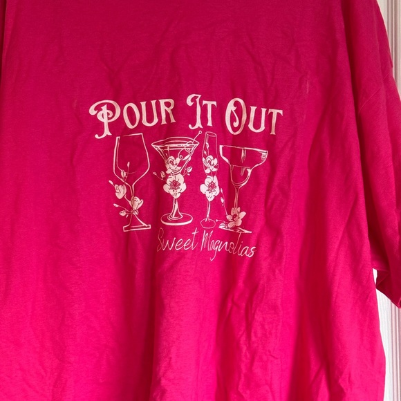 Sweet Magnolias Pour it Out Margarita tshirt 3XL - Picture 4 of 5